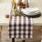 DII® 72" Heavyweight Check Fringed Table Runner